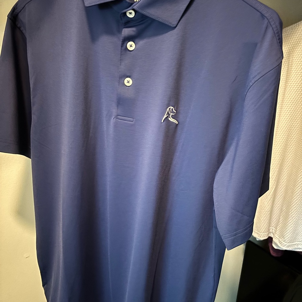 Rhoback Men's Navy Polo